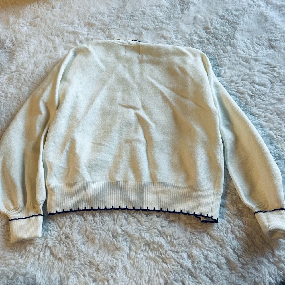 Willow & Wind Cardigan with Black Trim - Picture 4 of 5